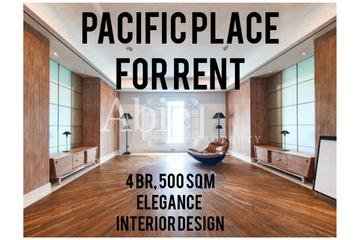 Sewa Apartemen Pacific Place Residence at SCBD, 4+1 BR, 500 sqm, Nice Interior Design, Direct Owner - YANI LIM 08174969303