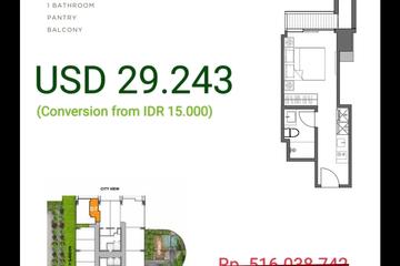 Jual Apartemen Studio Orange County Cikarang