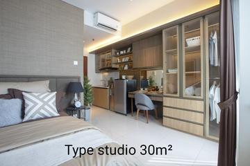 Sewa Apartemen Roseville SOHO & Suite BSD – Studio Eksklusif Baru Murah Fully Furnished Elektronik