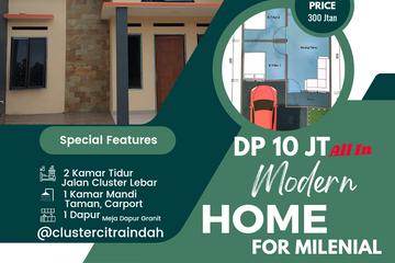 Jual Rumah Modern Murah Berkualitas - Cluster Citra Indah 2 Pasir Putih Sawangan Depok