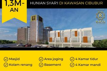 Pertama Hunian Mewah 4 Lantai Namun Tetap Syar'i di Kawasan Sultan Cibubur