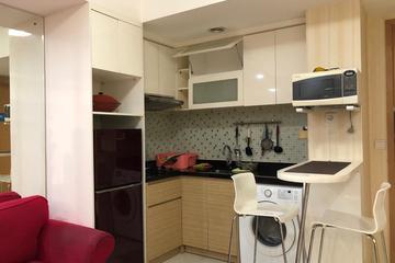 Sewa Modern Apartemen 1BR The Mansion Jasmine @Kemayoran Tower Dorada - Full Furnished - City View - Jakarta Utara