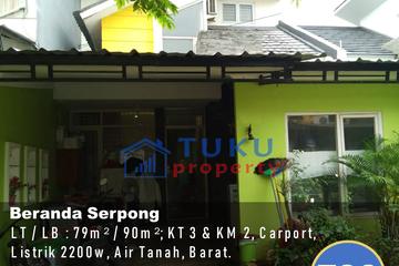 Jual Rumah di Ciater BSD Siap Huni dekat Sekolah Insan Madani - Perumahan Beranda Serpong