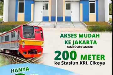 Rumah Murah Puri Harmoni Cikasungka-Tangerang. Dkt ke Stasiun Cikoya, Cuma 2jt Sdh All In & Sdh Bisa Dapat Rumah, Cicilan Cuma 1jt-an Flat Sampe Lunas