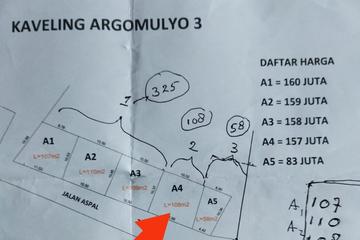 Tinggal 1 Kavling Saja Tanah Kavling Murah Mepet Jalan Aspal, Jalan Wates Yogyakarta