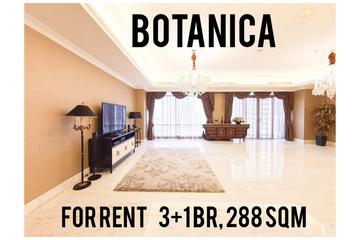 Botanica Apartment for Rent, 3+1 BR, 288 sqm, Cheapest, Only USD 4.000, Direct Owner - Yani Lim 08174969303