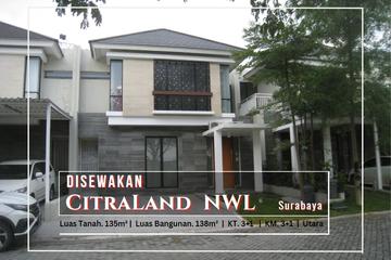 SEWA Rumah dengan View Danau di Citraland North West Lake, Surabaya