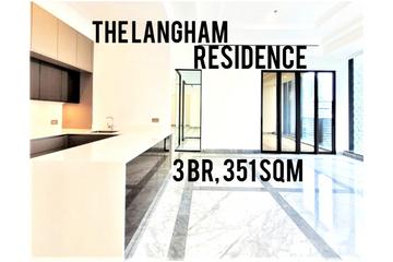 The Langham Residence at SCBD for Sale, Limited 3 BR, 351 sqm, ONLY IDR 34Bio, Direct Owner - YANI LIM 08174969303