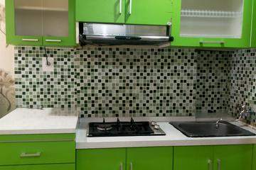 Sewa Apartemen Puri Park View, Studio, Renovasi, View Kolam Renang