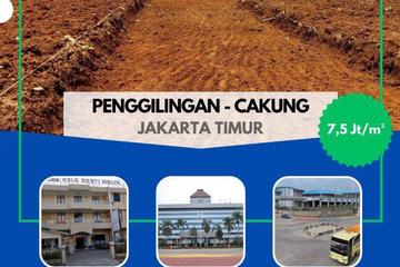 Jual Tanah Kavling Siap Bangun di Penggilingan Cakung Jakarta Timur