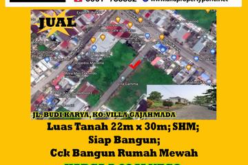 Alfa Property - Dijual Tanah di Komplek Villa Gajah Mada Kota Pontianak - Luas Tanah 660 m2 SHM