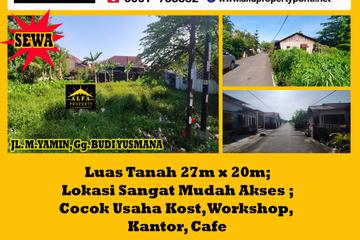 Alfa Property - Disewakan Tanah di Budi Yusmana Kota Pontianak - Luas Tanah 540 m2