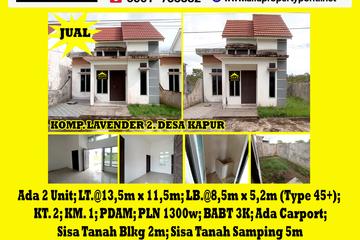 Alfa Property - Dijual Rumah di Komplek Lavender 2 Pontianak - 2 Kamar Tidur