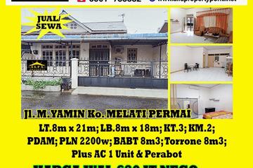Alfa Property - Dijual/Disewakan Rumah di Melati Permai Pontianak -3 Kamar Tidur