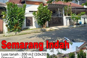 Jual Rumah Siap Huni di Semarang Indah - Jalan Lebar dalam Kompleks - 5+1 Kamar Tidur