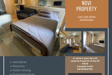 Disewakan Apartemen Harian Studio Green Pramuka City Jakarta Pusat