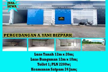Alfa Property Disewakan Gudang Ahmad Yani Bizpark Kota Pontianak