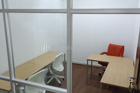Sewa Kantor Kecil Kapasitas 4 Orang di Jalan Panjang, Kebayoran Lama, Jakarta Selatan