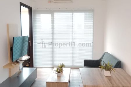 Apartemen Aspen Residence Disewakan, dekat Mall dan MRT - 2BR Fully Furnished