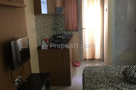 Jual Apartemen The Green Pramuka City Tower Chrysant Tipe Studio Furnished