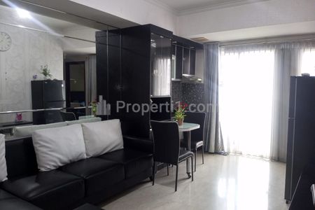 Dijual Apartemen Royal Mediterania Garden Residences Central Park - 2 Kamar Furnished 53,5m2