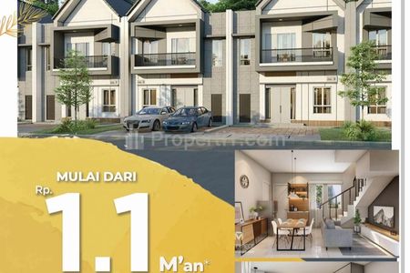 Jual Hunian Cluster 2 Lantai Design Modern Minimalis Vettore di Prima Harapan Regency Bekasi