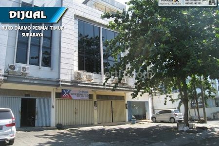 Dijual TURUN HARGA 2 Ruko Dijadikan 1 Ruko di Raya Darmo Permai Timur Surabaya