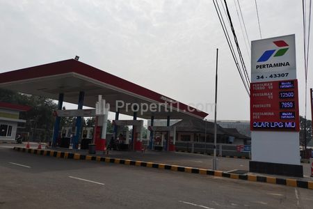 Jual SPBU Masih Aktif di Cibadak Sukabumi - Lokasi Ramai dan Strategis