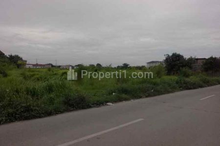 Dijual Tanah Cocok Bangun Cluster Pinggir Jalan Raya Jagawana Sukatani Bekasi