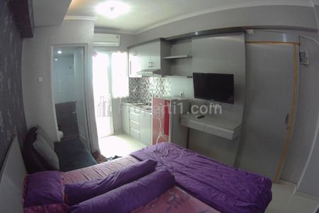 Jual Butuh Uang (BU) Apartemen The Green Pramuka City Tower Fagio Type Studio Furnish Lengkap