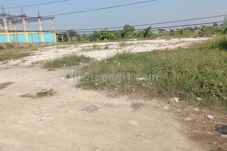 Dijual Tanah untuk Gudang di Pinggir Jalan Lingkar Tanjungpura Karawang Timur