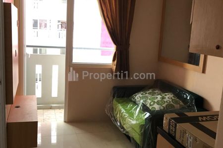 Sewa Tahunan Apartemen The Green Pramuka City Tower Bougenville 2 Kamar Furnish Lengkap