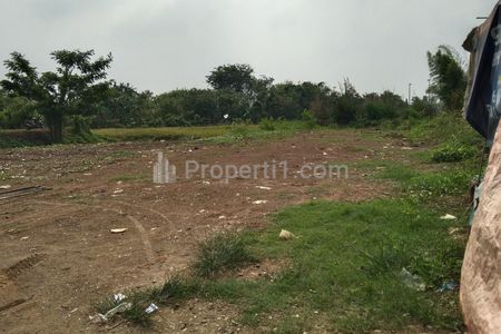 Dijual Tanah untuk Usaha Pinggir Jalan Sriamur, dekat Gerbang Tol Gabus Tambun Utara Bekasi