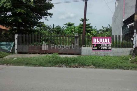 Dijual Tanah untuk Bangun Gudang dan Ruang Usaha di Pinggir Jalan Raya Pisangan Tambun Utara Bekasi