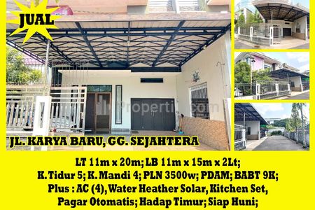Jual Rumah di Karya Baru Gg. Sejahtera Pontianak - Alfa Property