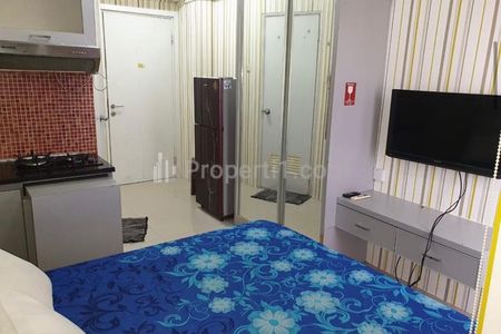 Disewakan Apartemen Per Tahun di The Green Pramuka City Studio Furnish