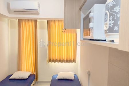Dijual Apartemen Studio Osaka Riverview PIK 2 Full Furnished Luas 14m2