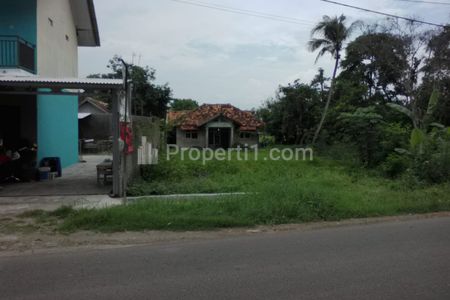 Dijual Tanah untuk Ruang Usaha dan Gudang di Pinggir Jalan Syeh Quro Telagasari Karawang