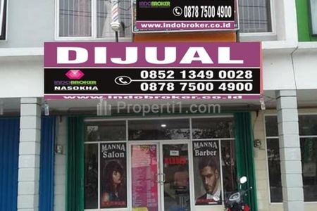 Dijual Ruko 2 Lantai Strategis di Pinggir Jalan Raya Cluster Darmawangsa Residence Tambun Utara Bekasi