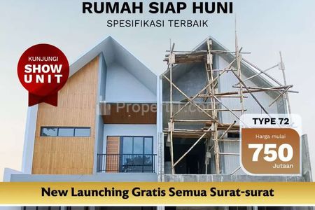 Dijual Rumah Ready Design Scandinavian di Mustika Jaya Bekasi