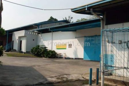 Dijual Bangunan dan Tanah Ex Pabrik Biskuit di Cibinong Bogor