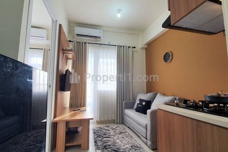 Sewa Apartemen Tahunan Green Pramuka City Tower Penelope - 2 Kamar Furnish