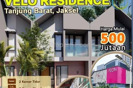 Jual Rumah Murah Exclusive di Tanjung Barat Jakarta Selatan - Harga Mulai 500 Jutaan