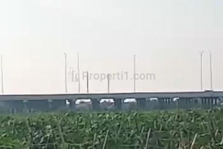 Tanah Dijual untuk Bangun Gudang atau Cluster Pinggir Jalan Sriamur dekat Tol Gabus Tambun Utara Bekasi