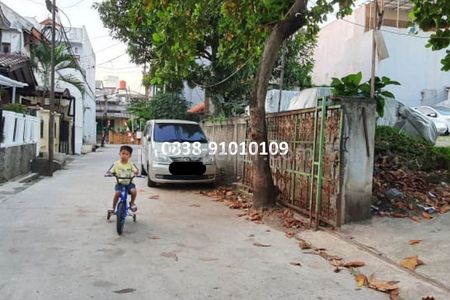 Dijual Cepat Tanah di Pondok Jaya Area Bangka Kemang Jakarta Selatan - Luas 523m2 SHM Bebas Banjir