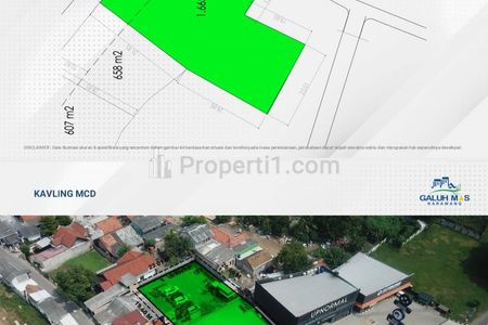 Jual Tanah Kavling di Galuh Mas Karawang - Dapat Rental Guarante Selama 30 Tahun Fix