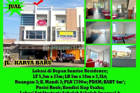 Dijual Ruko Karya Baru Kota Pontianak - Alfa Property