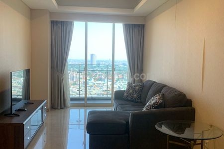 Turun Harga! Sewa/Jual Apartemen Pondok Indah Residence Jakarta Selatan - 2 BR Fully Furnished, Ready to Move In