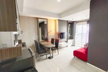 Jual Apartemen Cosmo Terrace Thamrin City - 2 BR Furnished, dekat Mall Grand Indonesia dan Pasar Tanah Abang - Kode 003