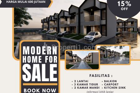 Dijual Rumah Terbaik di Serpong Hanya 600 Jutaan dekat Stasiun Rawabuntu